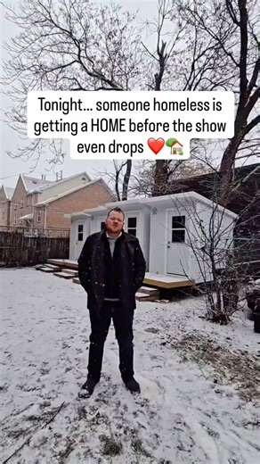 Before the episode even airs… we got someone off the streets and into a TINY HOME 🙏🔥