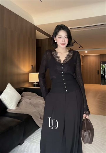 Thêm áo đen tay dài vào tủ đồ của bạn ngay hôm nay!