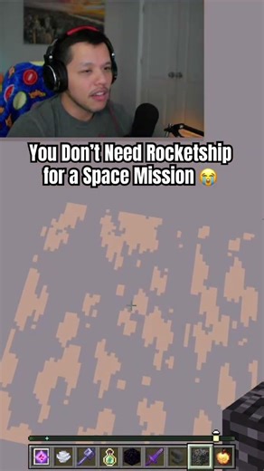 Minecraft Space Shuttle Hits Different #minecraft #minecraftshorts