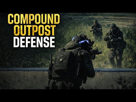 Holding the Line at Compound Outpost | GROUND BRANCH Tactical Gameplay