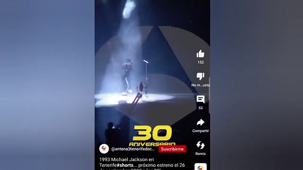 Así fue el concierto Michael Jackson en Tenerife hace 30 años