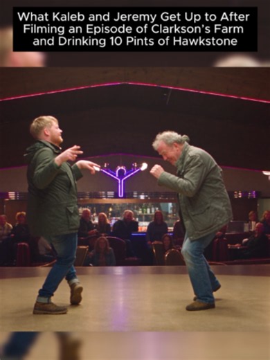 What Kaleb and Jeremy Get Up to After Filming an Episode of Clarkson’s Farm and Drinking 10 Pints of Hawkstone 🤣🔥🚜 #jeremyclarkson #kalebcooper #clarksonsfarm #farming #pulpfiction