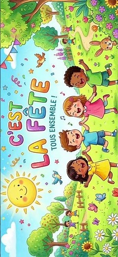 comptine pour enfants « c’est la fête »☀️🌸🌳🦢