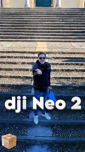 Dji Neo 2 Stair Follow-me test #dji #drone