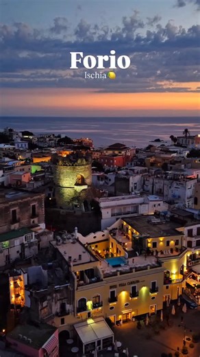 🇮🇹 La Magia dei Tramonti di FORIO ❤️ 🍋Esperienza Ischitana @visitforio #ischia #italia #italy | Giorgio Teti