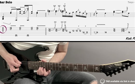 METALLICA - DEVIL'S DANCE (Guitar cover with TAB | Lesson)