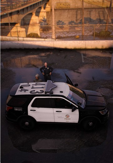 415 AT A MOTEL #fyp #lspdfr #lapd #fivem #gaming | five m