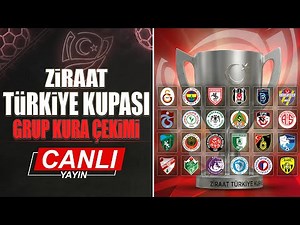 Ziraat Türkiye Kupası Kura Çekimi Canlı