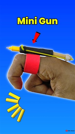 How to make Mini Finger Gun 💥