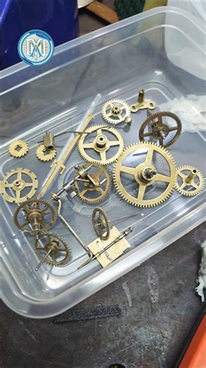 Limpieza Profunda Reloj de Pendulo Kienzle 1930 #Germany #cleaning #wallclock #relojeria