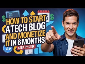 How to Start a Tech Blog and Monetize It in 6 Months - Step by Step