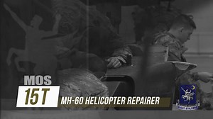 This week's Service in the 160th: My life in Special Operations Aviation MOS video series features a 15T MH-60 Helicopter Repairer. Discover more about service in Special Operations Aviation and other MOS videos at https://go160thsoar.com #Go160thSOAR #USASOAC | 160th Special Operations Aviation Regiment (Airborne) Recruiting Team