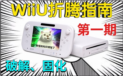 WiiU从入手到精通 不严肃教程—第一期（破解、固化WiiU） 2020.4.24