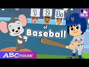 123s of Baseball ⚾ | Learn Numbers 1 to 10 🔢 | ABCmouse Counting Song for Kids 🎶