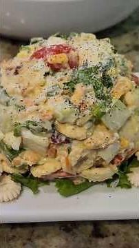 CRACKER SALAD 🥗 MY WAY RECIPE IS LISTED