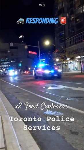Responding: Toronto Police Services, x2 FPIUs - Lights & Sirens - 2025