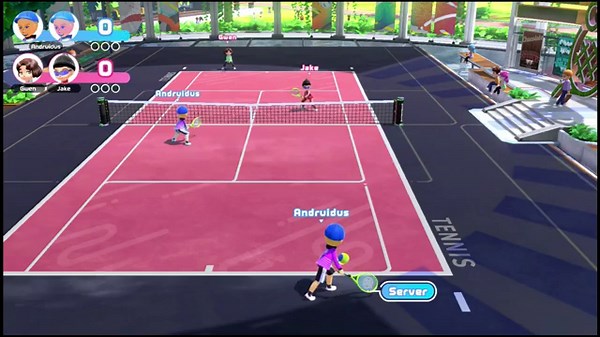 How to Get a Power Serve (Nintendo Switch Sports Tennis)
