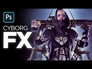 Battle Angel Cyborg Effect With Photoshop