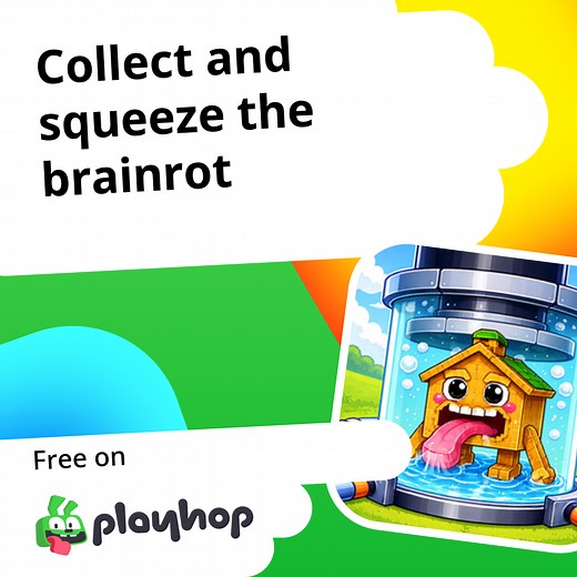 Collect and squeeze the brainrot: Play Online For Free On Playhop