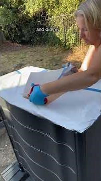 Maple Dresser Furniture Flip (Part 3): Painting in Classic Black