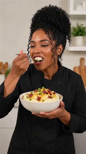 loaded mashed potatoes bowl