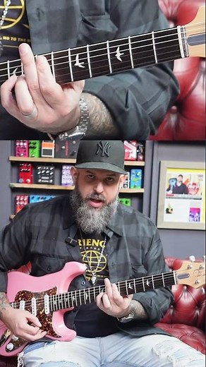 How to Play All The Small Things | Easy Blink-182 Power Chord Lesson (Video 38/365) #shorts