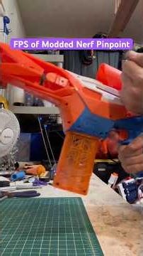 FPS of Modded Nerf Pinpoint! Ask and you shall receive folks… #sethsnerfun #nerfmod #foamflingingfun