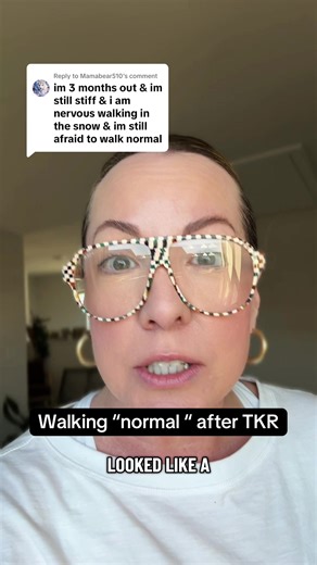 Relearning to Walk Normal After Total Knee Replacement
