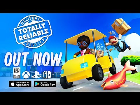 Totally Reliable Delivery Service - Launch Trailer (Xbox, PC, PS4, Switch, iOS, Android)