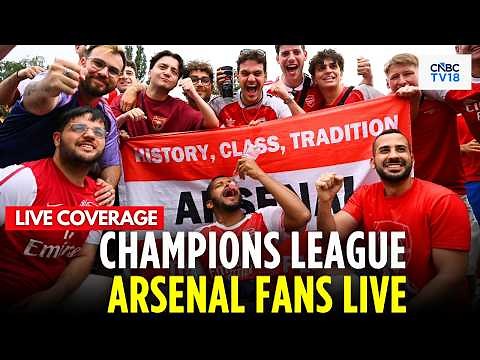 🔴Arsenal Vs PSG LIVE: Arsenal Fans Watch the UEFA Champions League Final | UCL Finals LIVE | N18G