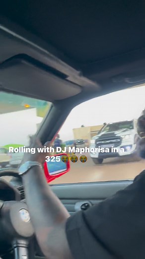 Rolling with Dj Maphorisa in a 325😭😭 | Debow Taliana
