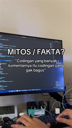 Joki Coding / IT Termurah | Kami kerjain proyek kodingan kamu | Menurut kalian mitos / fakta gais? Tim ngasih komentar di codingan / nggak nih? Yuk komentar argumen kalian 👏 ———————————————————... | Instagram
