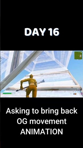 Day 16 Bring Back OG Movement Animation #bringbackOGmovement #fortniteshorts #shorts