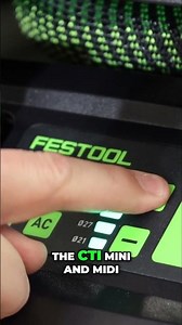 Touch operation for simple control of the new CT 26 & 36 mobile dust extractors! 🙌