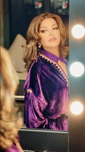 اطلالة سميرة سعيد بالقفطان المغربي خلال شهر رمضان 💜💜