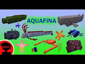 Minecraft Mods : Aquafina 1.16.5 (More Fish!) Part 1
