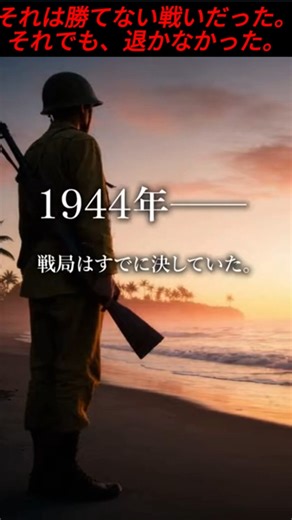 「1944年、すでに敗色濃厚だった――それでも戦った理由」#太平洋戦争の真実#日本の歴史#戦争の代償#玉砕#沖縄戦#硫黄島の戦い#歴史解説#ドキュメンタリー#平和への祈り