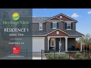 Residence 1 at Heritage View in Martinez, CA by DeNova Homes