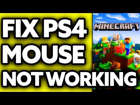How To FIX Mouse Not Working on Minecraft PS4 (2025)