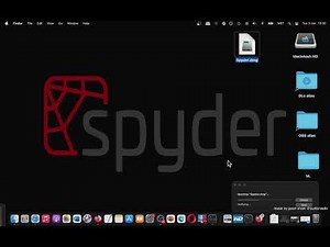 How to Install and Download Spyder Python on MAC? Tutorial