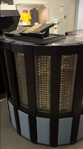 it's not every day you get to touch a Cray-2 supercomputer
