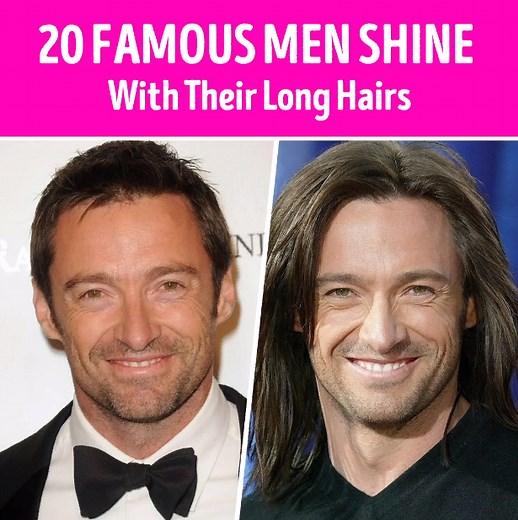 20 Famous Men Shine With Their Long Hairs | CelebRatings