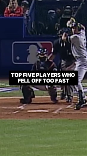 Baseball Players who fell of fast #mlb #baseball | Sports Bee