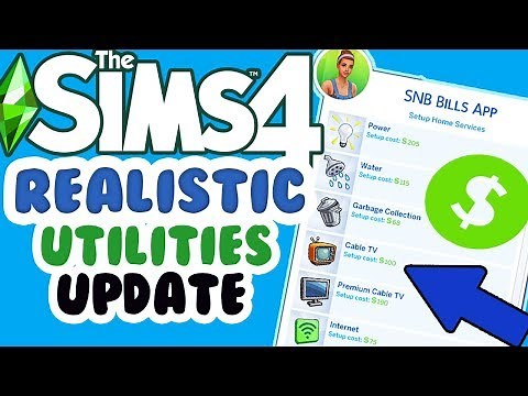SUPER REALISTIC MOD! | SNB Bills App UPDATE (Exclusive First Look) // The Sims 4 Mods