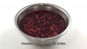 Homemade Cranberry Relish Recipe