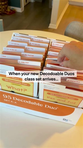 ✨ Confidence, connection, and comprehension—times two! Our Decodable Duo™ Books are more than just beautifully designed books. They're built to support structured literacy with two texts that reinforce the same phonics skills for deep, meaningful practice. From classroom shelves to sunny reading spots ☀️📖—this is what the science of reading in action looks like. Find out more: https://95pg.info/4otNnvd | 95 Percent Group LLC