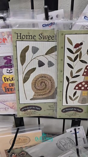 1.1K views · 11 reactions | Home Sweet Home wool applique patterns #homesweethome #applique #mtquiltaway | The Quilt A Way - Great Falls, Montana | Facebook
