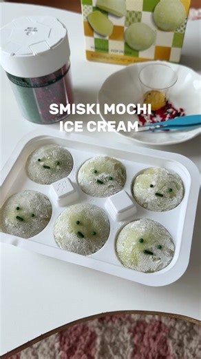 Whimsical Smiski-Inspired Green Tea Mochi Recipe 🍵💚