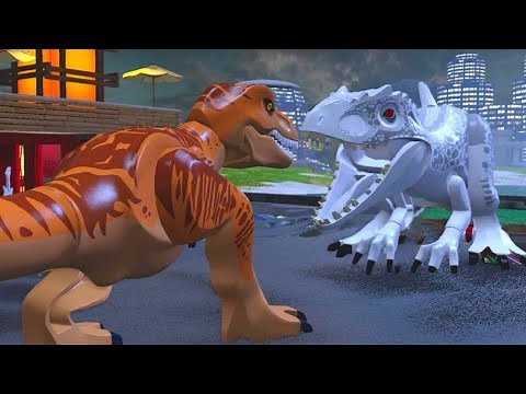 LEGO Jurassic World Walkthrough Part 20: Jurassic World Ending (Jurassic World)