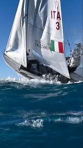 Sail, jump, swim, and repeat! 🌊⛵🤸‍♂️🏊‍♂️🔄 @ferrari_caruso 🇮🇹 💪 🔄 @andrea_mannini #470training #sail470 #470class #470sailing #470OlympicSailing #470Italy | 470 Olympic Sailing